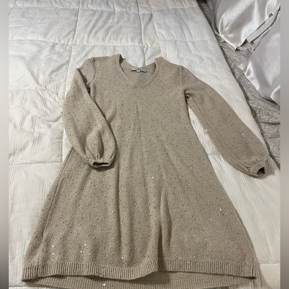 LOFT holiday dress size xs (runs big)
